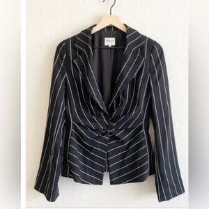 Armani Collezioni Pin Stripe Blazer - Women
Color: Blue Size: 6